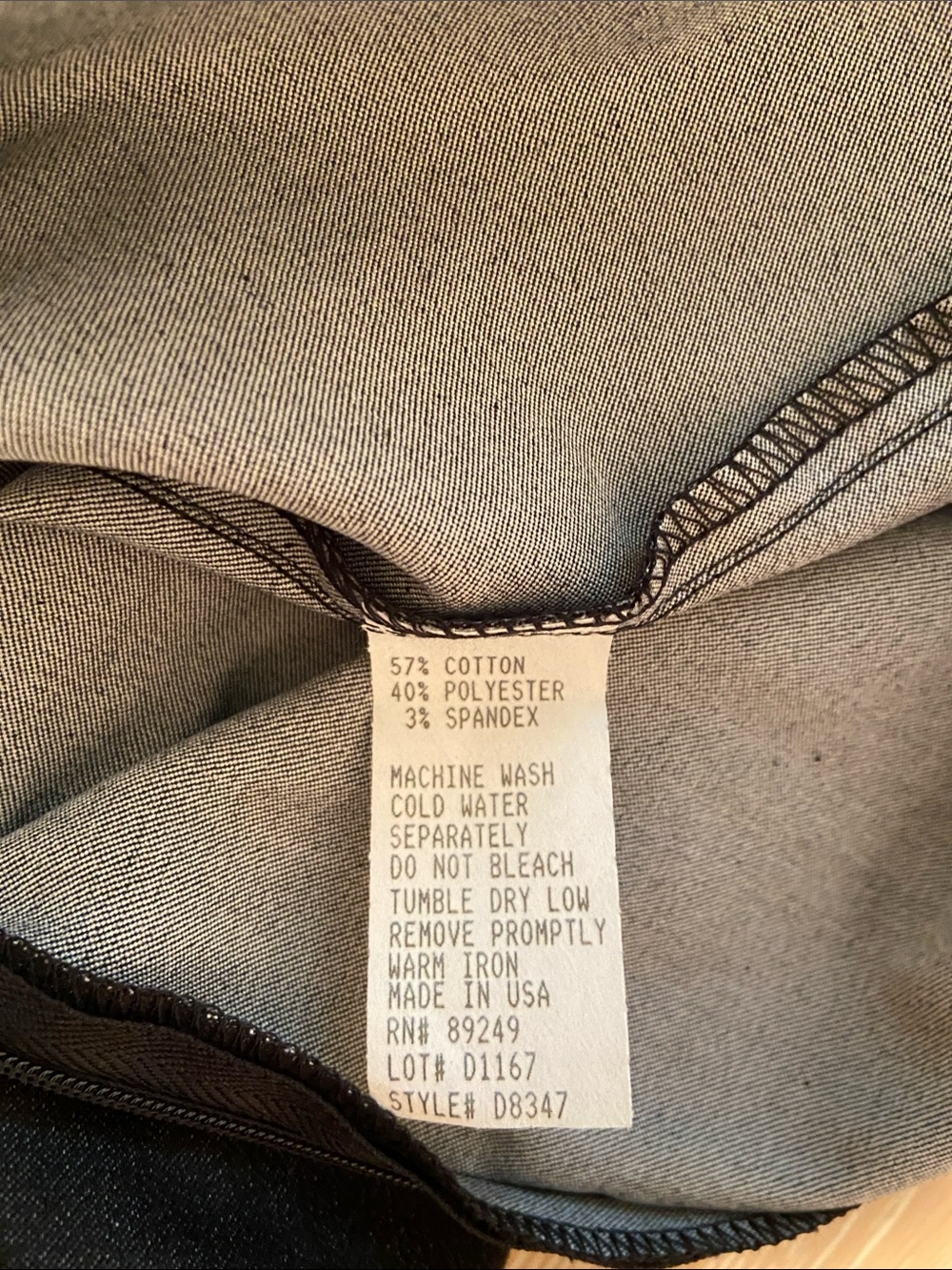 Lynn Ritchie Black Slacks Size 4 A1 - Picture 6 of 7